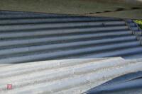 6 SHEETED GALVANISED SHEEP HURDLES (61) - 9