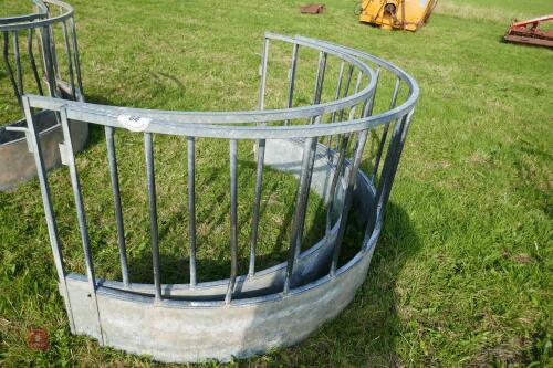 GALVANISED SHEEP ROUND FEEDER (66)