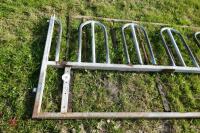 2 CATTLE FEED BARRIERS (75) - 4