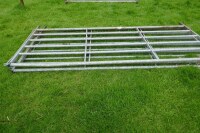 3 IAE 10' GALVANISED CATTLE HURDLES - 3