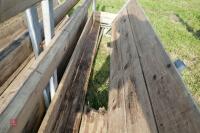 2 10' SHEEP FEED BARRIERS & TROUGHS (82) - 5