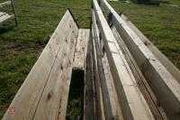 2 10' SHEEP FEED BARRIERS & TROUGHS (82) - 6