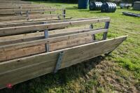 2 10' SHEEP FEED BARRIERS & TROUGHS (83) - 4