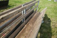 2 10' SHEEP FEED BARRIERS & TROUGHS (83) - 5