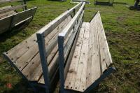 2 10' SHEEP FEED BARRIERS & TROUGHS (83) - 6