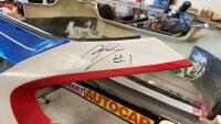 SIGNED CAR BUMPER - 8