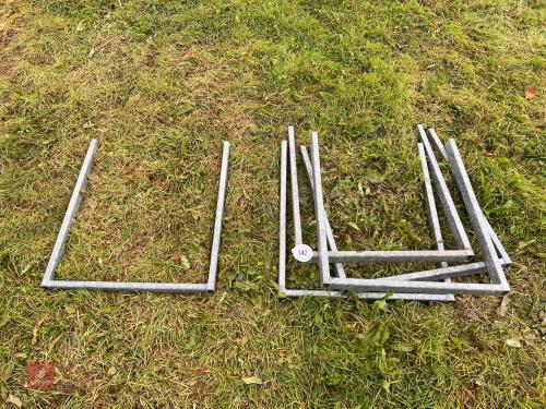 5 GALVANISED FRAMES