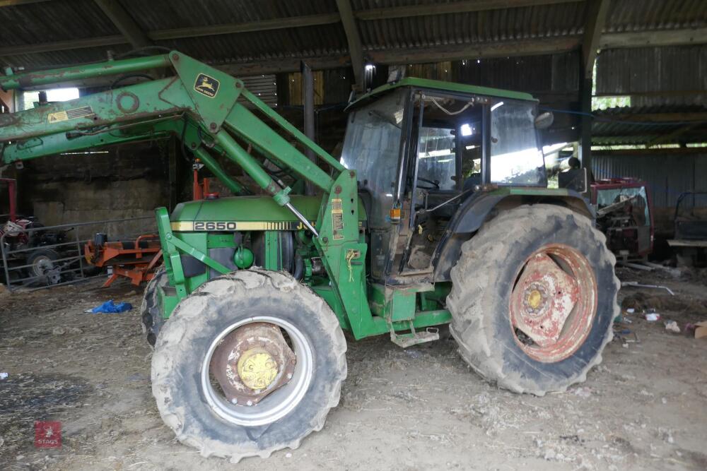 1991 JOHN DEERE 2650 4WD TRACTOR