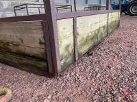 11'4" X 5'7" OBLONG CATTLE FEEDER - 8