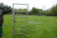 IAE GALVANISED CATTLE RACE END GATE - 2