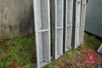 5 X 9' SHEEP FEED TROUGHS - 3