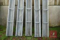 5 X 9' SHEEP FEED TROUGHS - 4