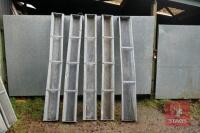 5 X 9' SHEEP FEED TROUGHS - 4