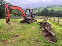 5 TON KUBOTA RUBBER TRACKED DIGGER (333)
