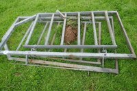 2 IAE GALVANISED CATTLE KIOSK RACE GATES - 2