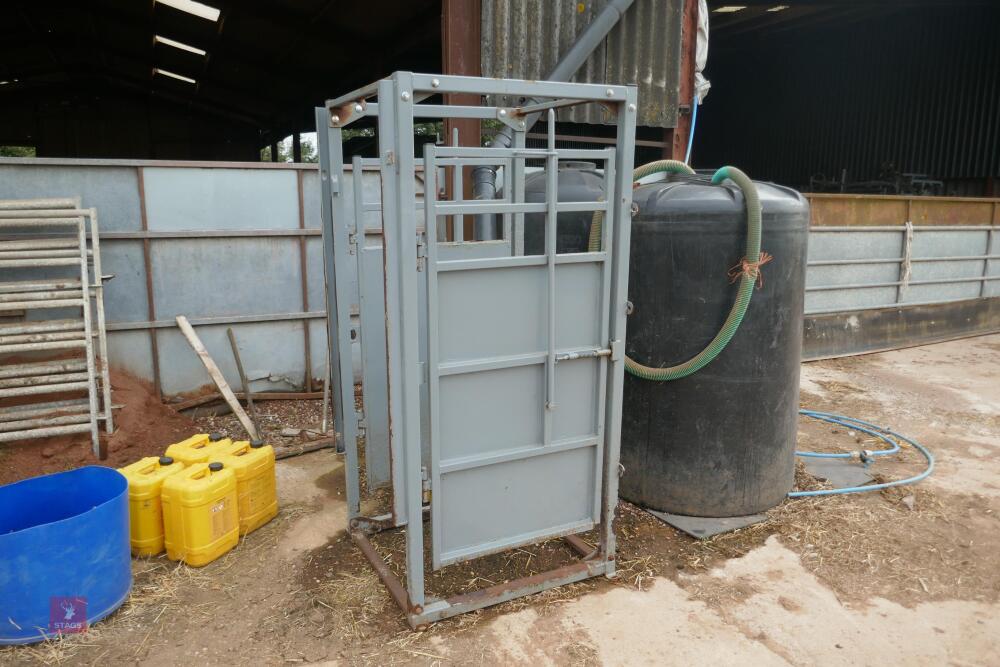 PEARSON CATTLE CRUSH ACCESS KIOSK