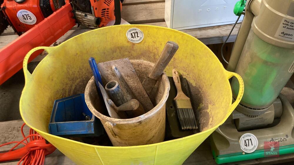 DECORATORS TOOLS, IRONWORK & STILSON