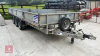 IFOR WILLIAMS LM186G3 FLAT BED TRAILER - 3