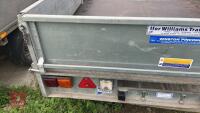 IFOR WILLIAMS LM186G3 FLAT BED TRAILER - 20