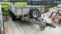 IFOR WILLIAMS LM105GHD FLAT BED TRAILER