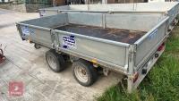 IFOR WILLIAMS LM105GHD FLAT BED TRAILER - 16