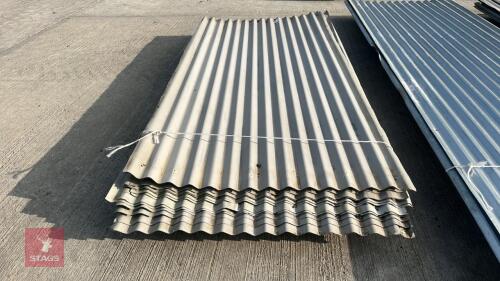 15 X 8' CORRUGATED SHEETS