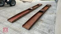 HEAVY DUTY PALLET FORK EXTENSIONS - 3