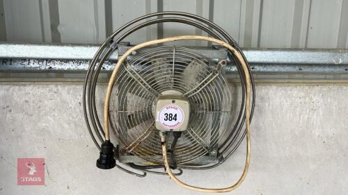 SPARE FAN FOR BRISTOL HATCHERS