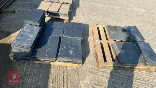 2 PALLETS OF ROOFING SLATES