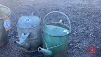 2 GALV WATERING CANS - 4