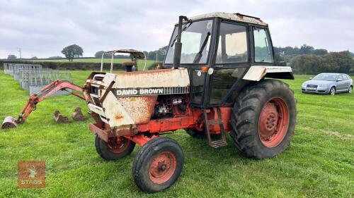 1983 DAVID BROWN 1490 2WD TRACTOR