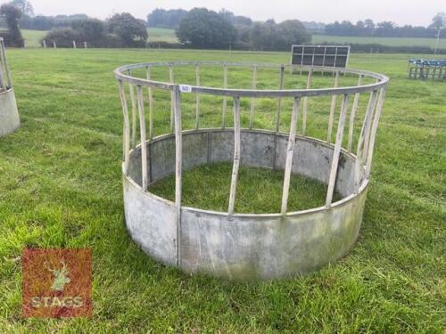 GALVANISED CATTLE RING FEEDER