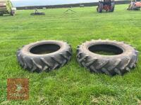 PAIR OF TAURUS 16.9R34 TRACTOR TYRES - 4