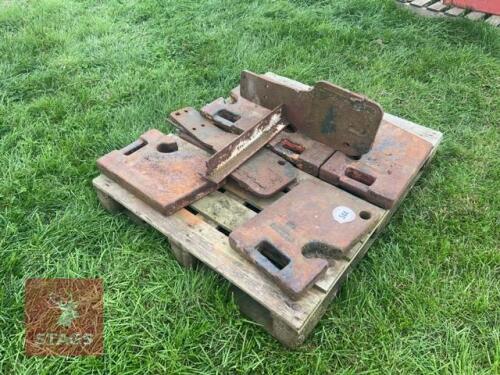 5 FRONT TRACTOR WEIGHTS