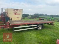 19' 6'' LORRY TRANSPORT TRAILER - 14