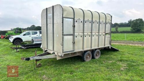 WESSEX 12' LIVESTOCK TRAILER