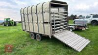 WESSEX 12' LIVESTOCK TRAILER - 3