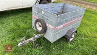 1.5M X 86CM CADDY 530 CAR TRAILER