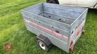 1.5M X 86CM CADDY 530 CAR TRAILER - 2