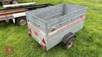 1.5M X 86CM CADDY 530 CAR TRAILER - 4