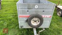 1.5M X 86CM CADDY 530 CAR TRAILER - 6