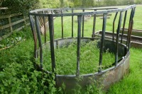 GALVANISED CATTLE ROUND FEEDER - 3