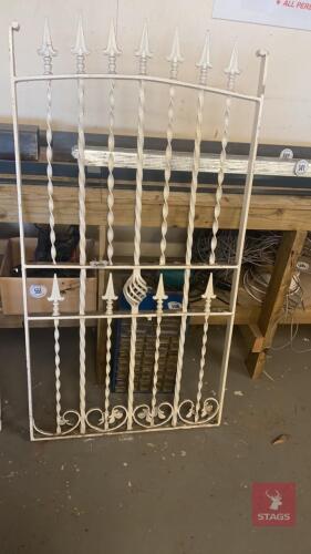 ORNATE GATE All items must be collected from the sale site within 2 weeks of the sale closing otherwise items will be disposed off at the purchasers loss (purchasers will still be liable for outstanding invoices). The sale site will be open to facilitate