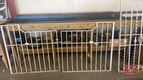 PAIR OF GATES All items must be collected from the sale site within 2 weeks of the sale closing otherwise items will be disposed off at the purchasers loss (purchasers will still be liable for outstanding invoices). The sale site will be open to facilita