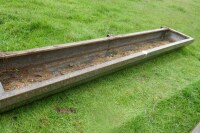 11' HOOK ON CATTLE FEED BARRIER TROUGH - 3