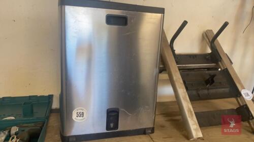 KITCHEN BIN All items must be collected from the sale site within 2 weeks of the sale closing otherwise items will be disposed off at the purchasers loss (purchasers will still be liable for outstanding invoices). The sale site will be open to facilitate