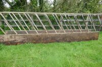 GALVANISED 15' CATTLE FEED BARRIER