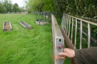 GALVANISED 15' CATTLE FEED BARRIER - 2