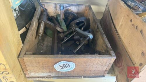 WOODEN BOX PULLER TOOLS All items must be collected from the sale site within 2 weeks of the sale closing otherwise items will be disposed off at the purchasers loss (purchasers will still be liable for outstanding invoices). The sale site will be open t