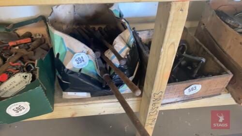 BOX OF TOOLS Tap & Die etc All items must be collected from the sale site within 2 weeks of the sale closing otherwise items will be disposed off at the purchasers loss (purchasers will still be liable for outstanding invoices). The sale site will be ope